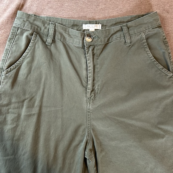 Blu Pepper Day to Day High Waisted Wide Leg Crop Pant - Picture 5 of 7